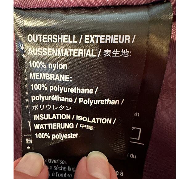 Burton Women’s Ltd Edition Paisley Print Ski Jacket – Purple/Pink – Sz Large - Picture 8 of 12